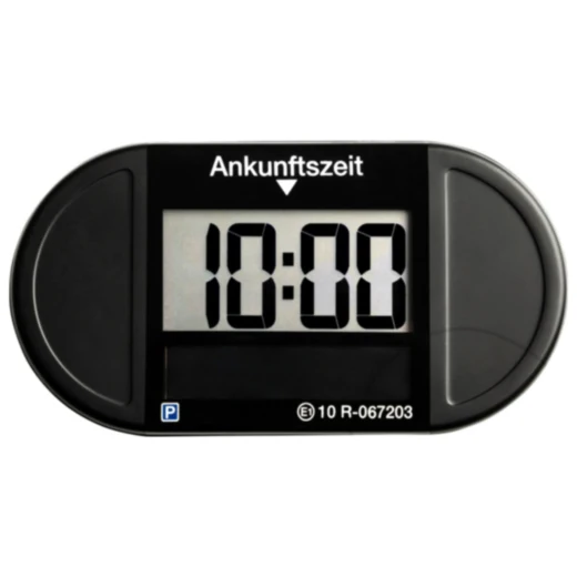 Parkscheibe Park Lite schwarz elektronisch NEEDIT Solar