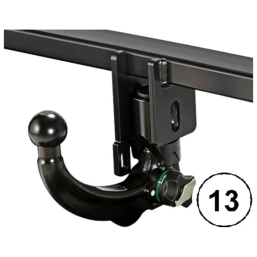 Zugvorrichtung mit 13P Kabelsatz für Anhänger