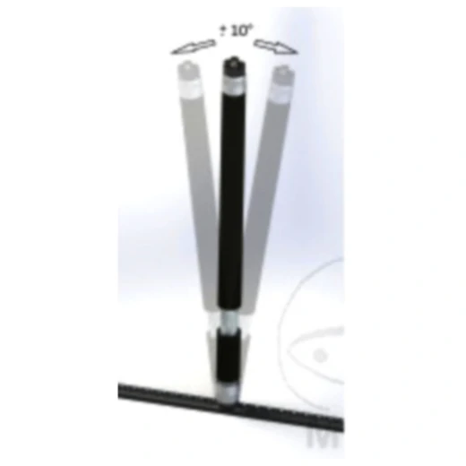 Sperrbalken Alu für Airline Zurrschienen 900-1210MM_2