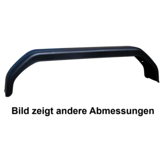 Kunststoff-Kotflügel für Tandem-Anhänger H380 B240 S1500