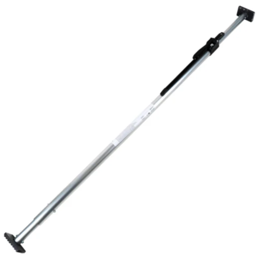 Klemmbalken mit Gummifüßen - Alu 42 mm / 1680-2050 mm