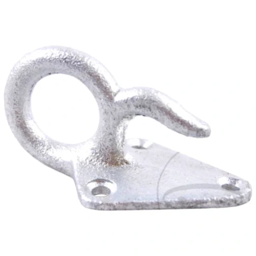 Kombi-Planenhaken mit Ring verzinkt 40 x 50 mm