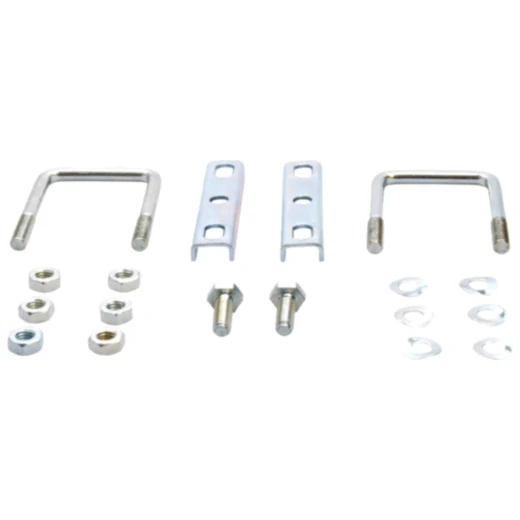 Klemmschelle 60 mm eckig verzinkt für Klemmhalter 48 mm