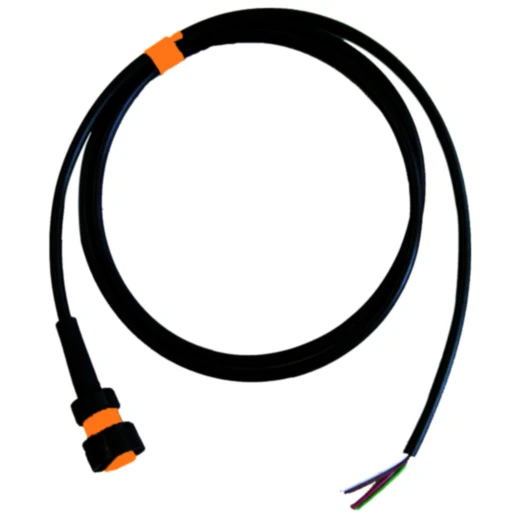 Anschlusskabel 5-polig 6 Meter mit Bajonett-Verbinder gelb/links