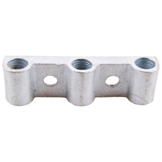 Halter Trennwand verzinkt für Zapfenaufnahme