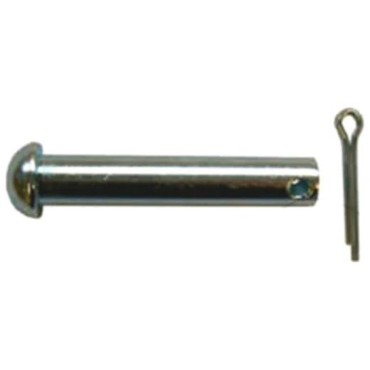 Bolzen für Bordwandscharnier für Motorräder, verzinkt 12X65MM