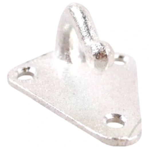 Dreiloch-Planenhaken verzinkt 40 x 50 mm