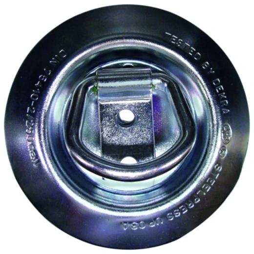 Zurrmulde mit Ring für Motorradzubehör 97 mm