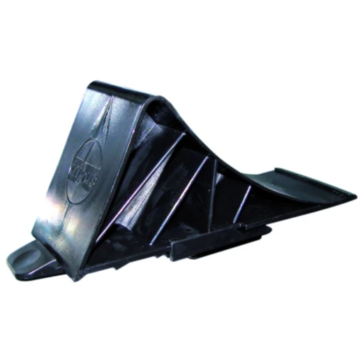 Unterlegkeil mit Halterung für Motorräder schwarz