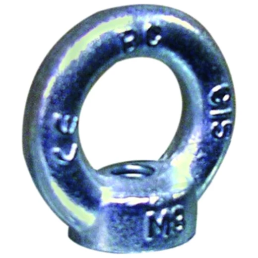 Ringmutter M8 verzinkt für Motorräder