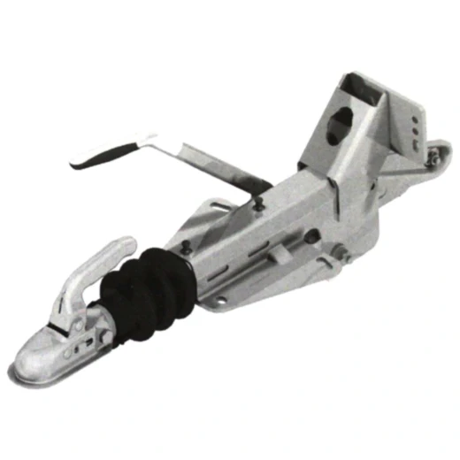 Auflaufeinrichtung Knott KF13E mit Stützrad-Konsole