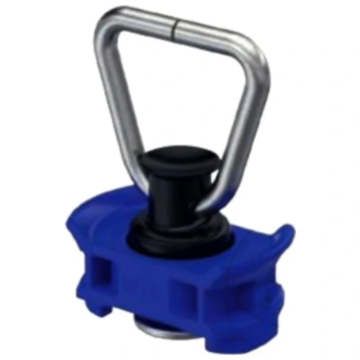 Endbeschlag mit Ring für Airline Zurrschiene 3383400