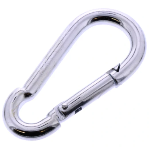 Karabinerhaken verzinkt 80 x 8