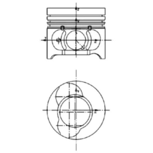 Kolben für Motorräder – Pierburg Ersatzteil