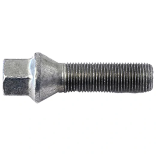 Radschraube M14X1.25X50 Kegelbund 17 silber für Motorräder