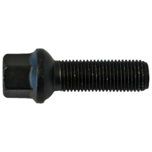 Radschraube M14x1.5 Kugelbund 50mm 17mm schwarz