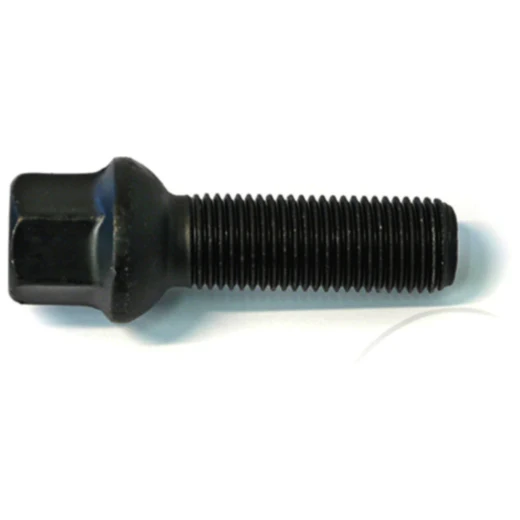 Radschraube M14x1.5 schwarz 37mm Kugelbund 17