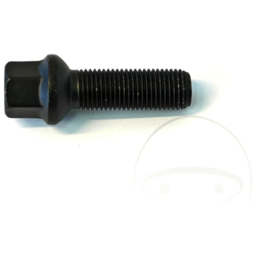 Radschraube M14x1.5x47 KU17 schwarz für Motorräder