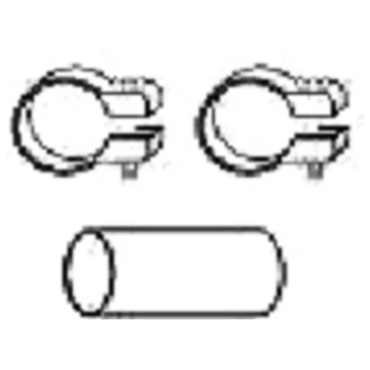 Rohrverbinder für Motorräder 45/160 mm