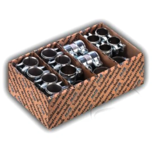 Rohrverbinder Sortiment 15-teilig für Motorräder