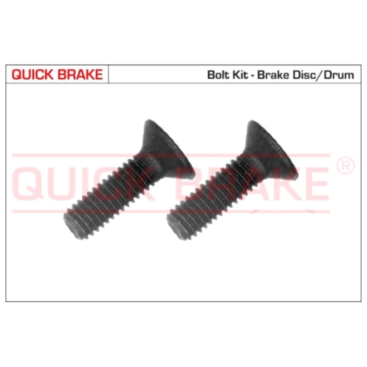 Bremsscheibenschraubensatz M6X1X19.9 HEX4 für Opel