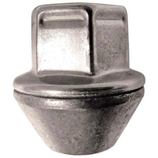 Radmutter M12 x 1,5 Kegelbund 19 mm silber für Alufelgen