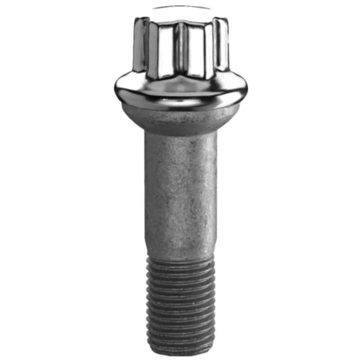 Radschraube M14X1.5X45 Kugelbund 17 silber für: Mercedes