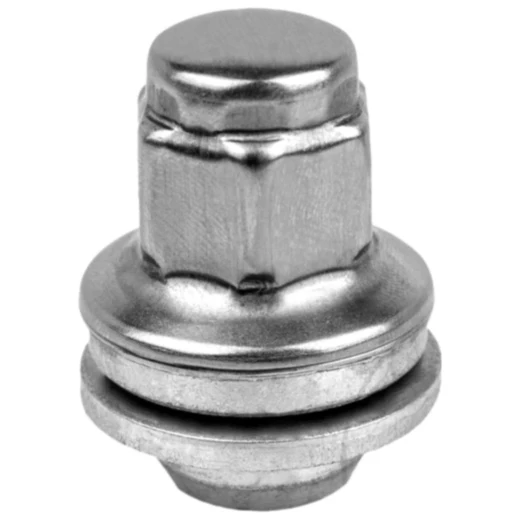 Radmutter M12 x 1.5 Flachbund SW 21 silber für Motorräder