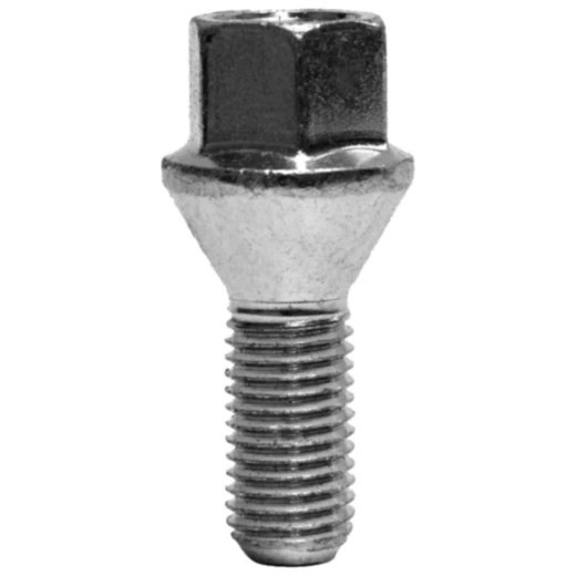 Radschraube M14X1.5X25 Kegelbund 17 silber für Motorräder