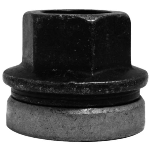 Radmutter M14 x 1.5 Flachbund 21 mm schwarz für Ford