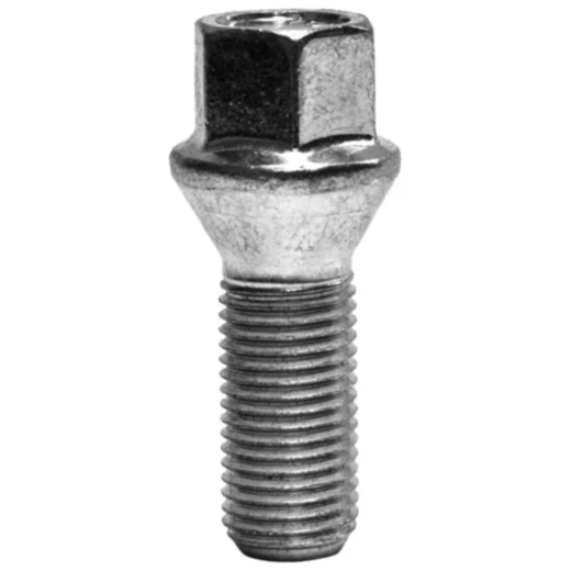 Radschraube M14x1.5x30 Kegelbund 19 silber für Motorräder