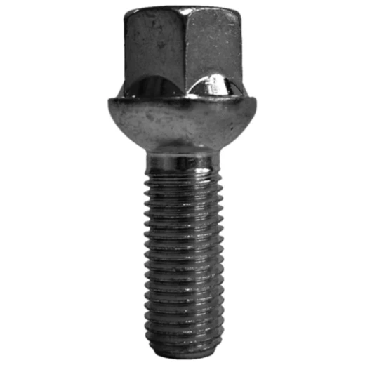 Radschraube M12 x 1.5 x 26 Kugelbund 17 für Motorräder