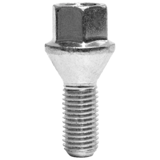 Radschraube KE17 M12 x 1.5 x 26 mm silber, Packung 10 Stück für Motorräder