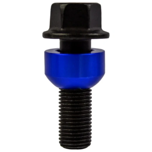 Radschraube M14x1,5x30 Kugelbund 19 schwarz für gängige Motorräder