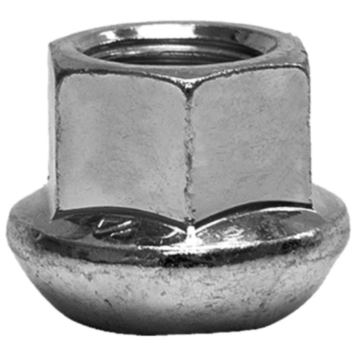 Radmutter M14 x 1.5 Kugelbund für Motorräder Silber 10 Stück