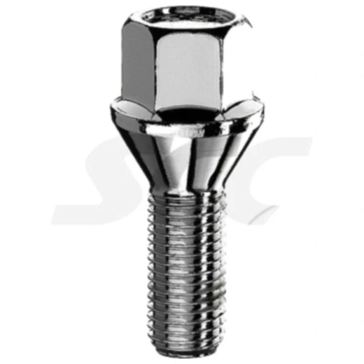 Radschraube M14X1.25X28 KE17 silber für Motorräder