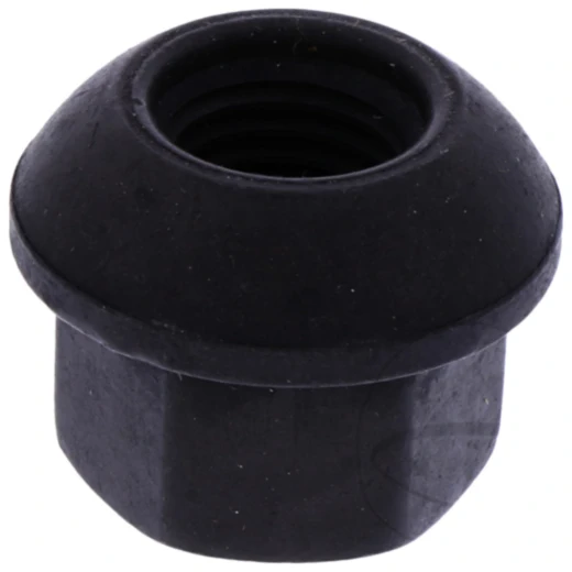 Radmutter M12 x 1.5 Kugelbund 19 schwarz für Motorräder