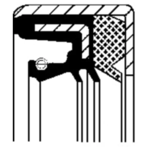 Wellendichtring 47X61X12MM für Motorräder_0