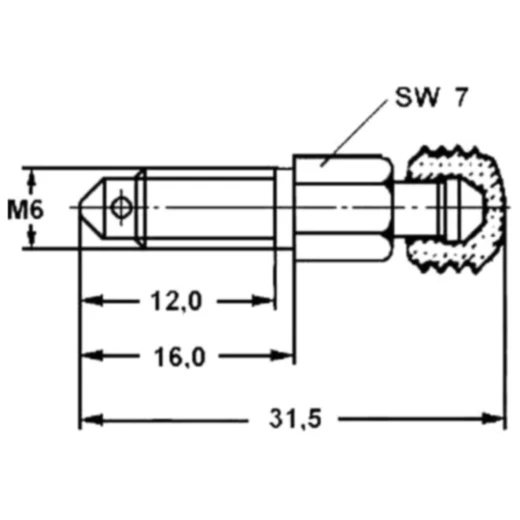 Entlüftungsventil M6 ID für Bremsenkomponenten_0