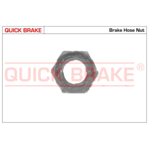 Halter für Bremsschlauch M10 x 1 passend für Volvo 240