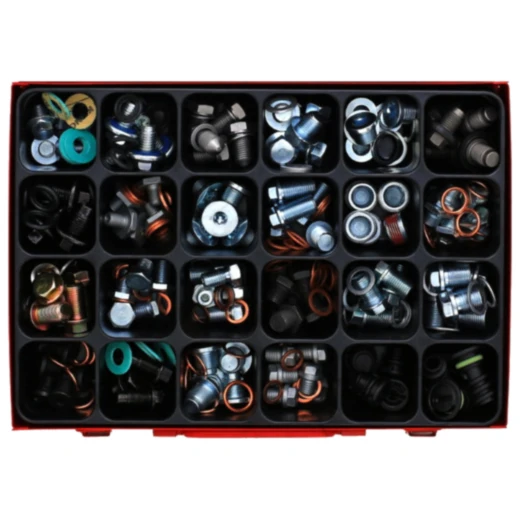 Sortiment OEBABLASS 220TLG Dichtringe + Ablassschrauben für div
