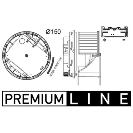 GEBLAESEMOTOR ID LAEUF AUS1124 für Motorräder
