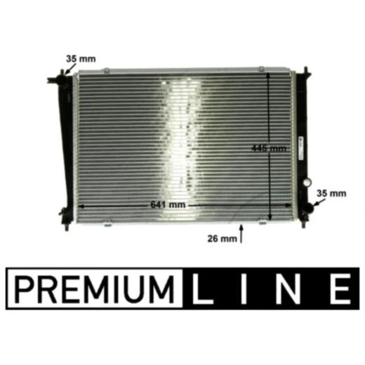 Kühler ID MQ 8563572 für Motorräder