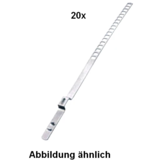 Lochbandklemmen Set 20 Stück