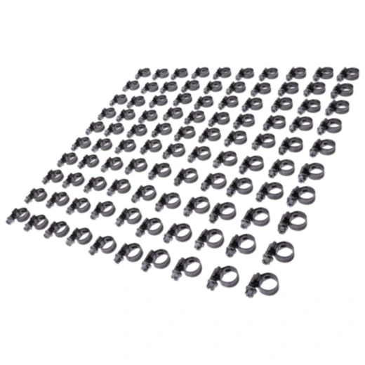 Gewindeschelle Edelstahl 8-12 mm mit 9 mm Bandbreite