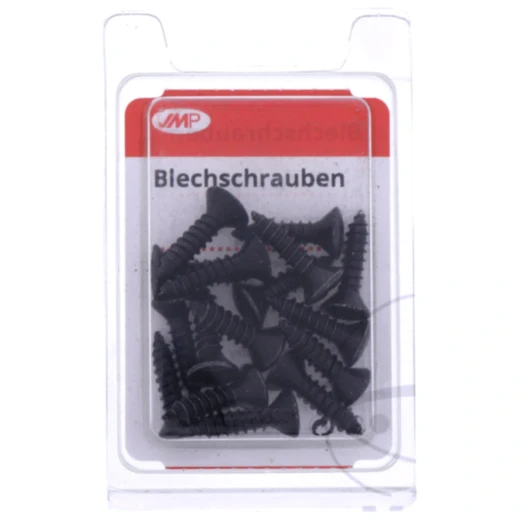 Blechschraube 4.8x19 schwarz für Motorräder