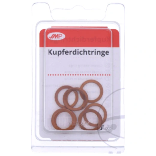 Dichtring Kupfer massiv 10X14X1 Packung 10 Stück Alternative: 4592077 passend für: KTM SX, Mini Adventure