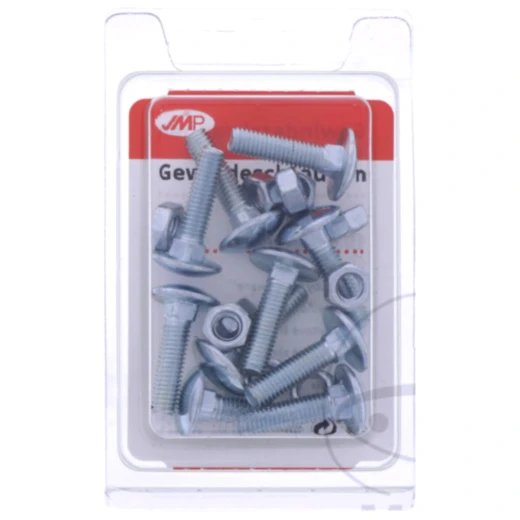 Schraube verzinkt M5x20 für Gewindeverbindungen 10 Stück