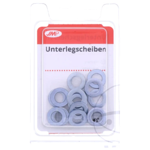 Unterlegscheiben verzinkt M6, Packung 20 Stück