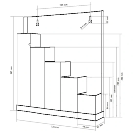 Kabelbinder-Display für effiziente Aufbewahrung_0